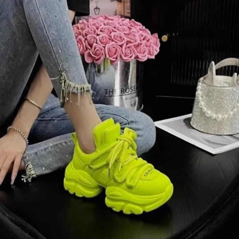 Star Neon Chunky Sneakers