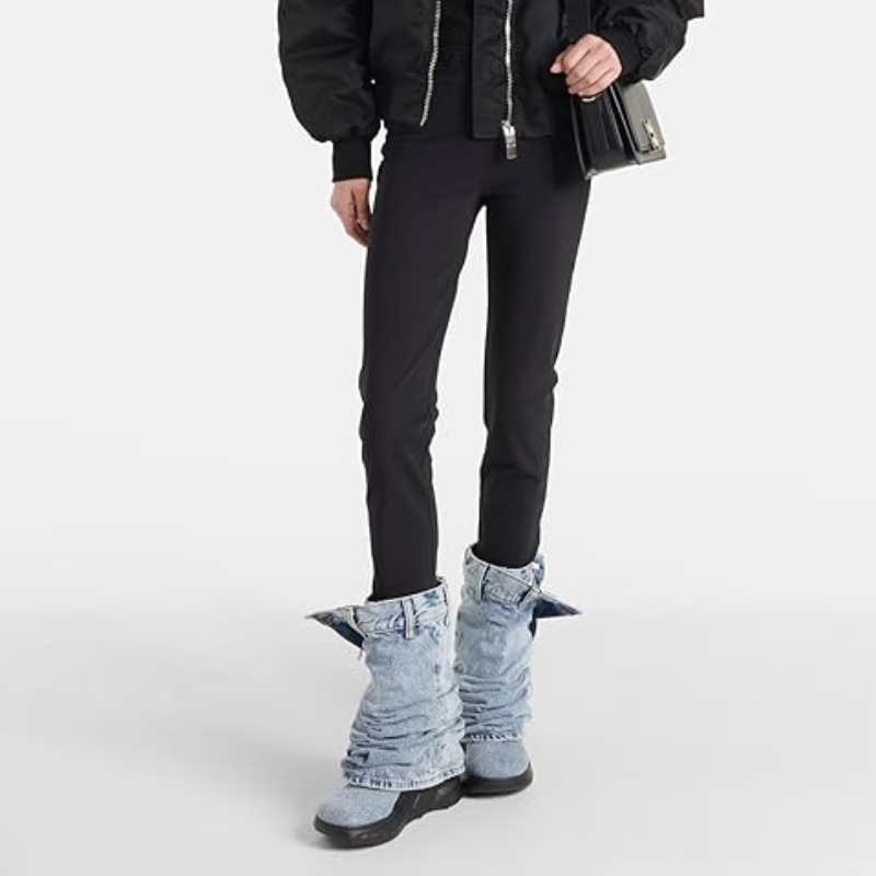 Cadence Locked Denim Boots