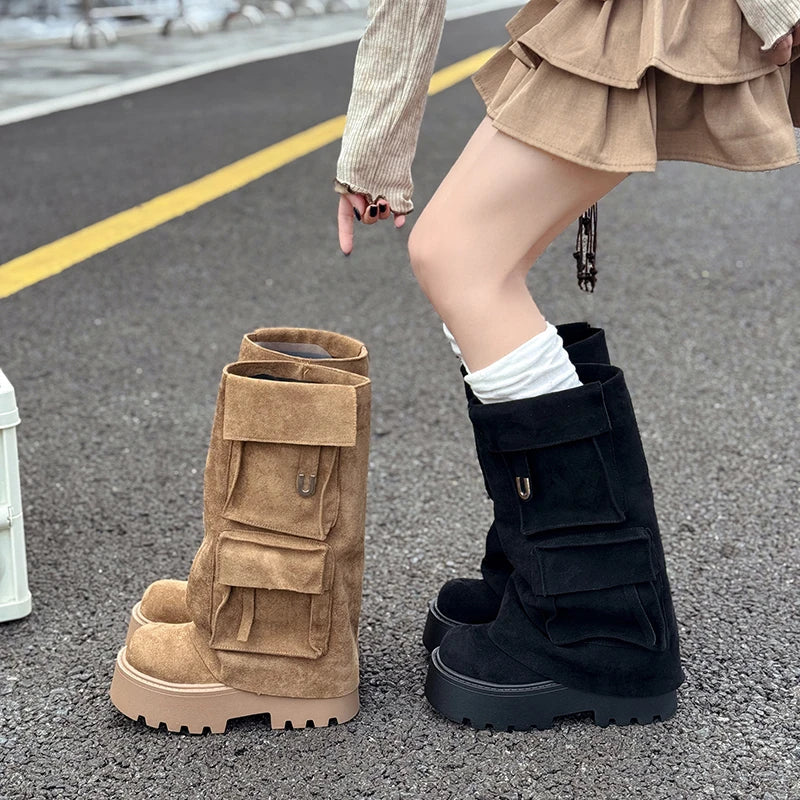 ChestnutRise Chunky Boots