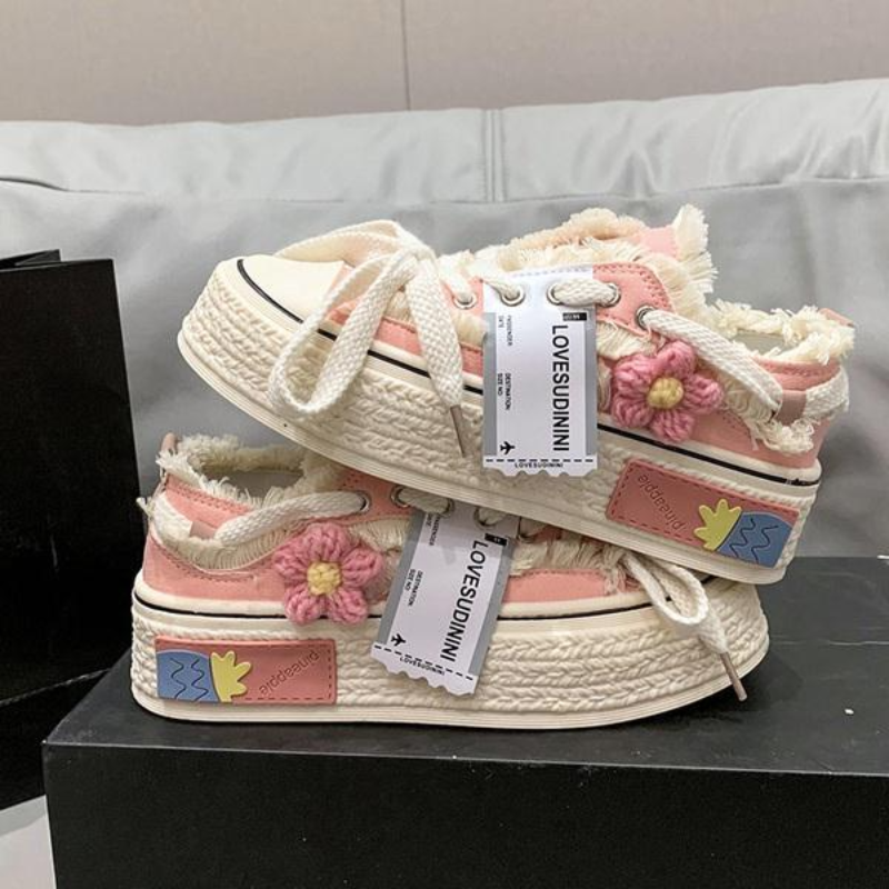 Flora Platform Sneakers