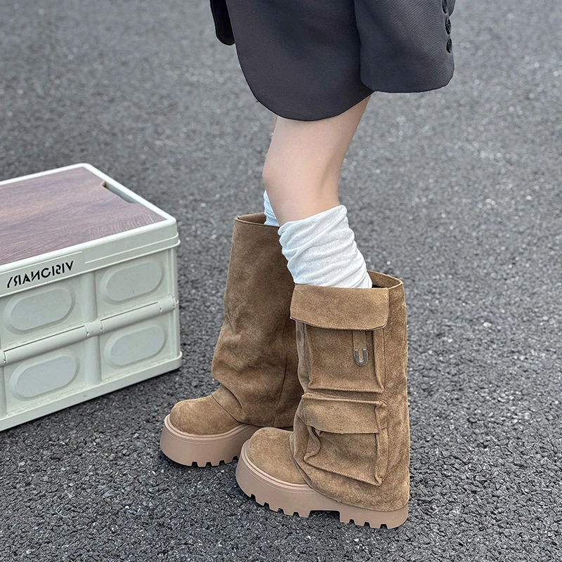 ChestnutRise Chunky Boots