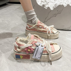 Flora Platform Sneakers