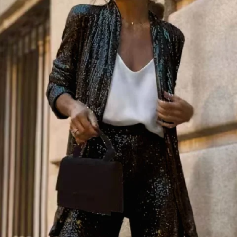 Luxor Sequined Two Piece Suit