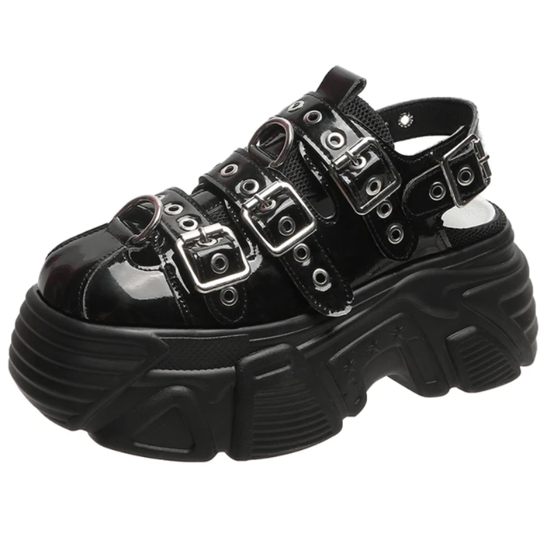 HollowHug Buckle Sandals