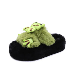 Funny Wild Plush Slippers