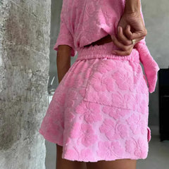PinkRush Shorts Set