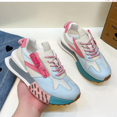 Glimmed Path Platform Sneakers