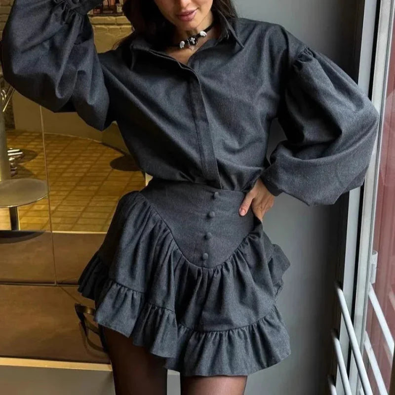 LotusLine Skirt Set