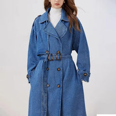 Gina Vintage Denim Trench