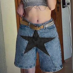 North Star Denim Shorts