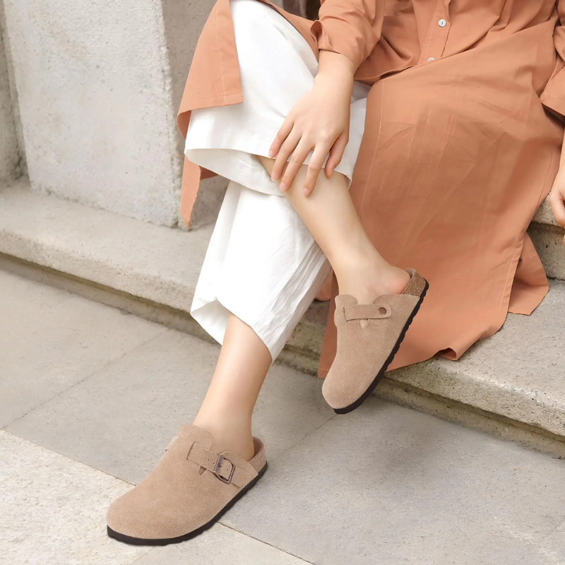 EcoCork Suede Slippers