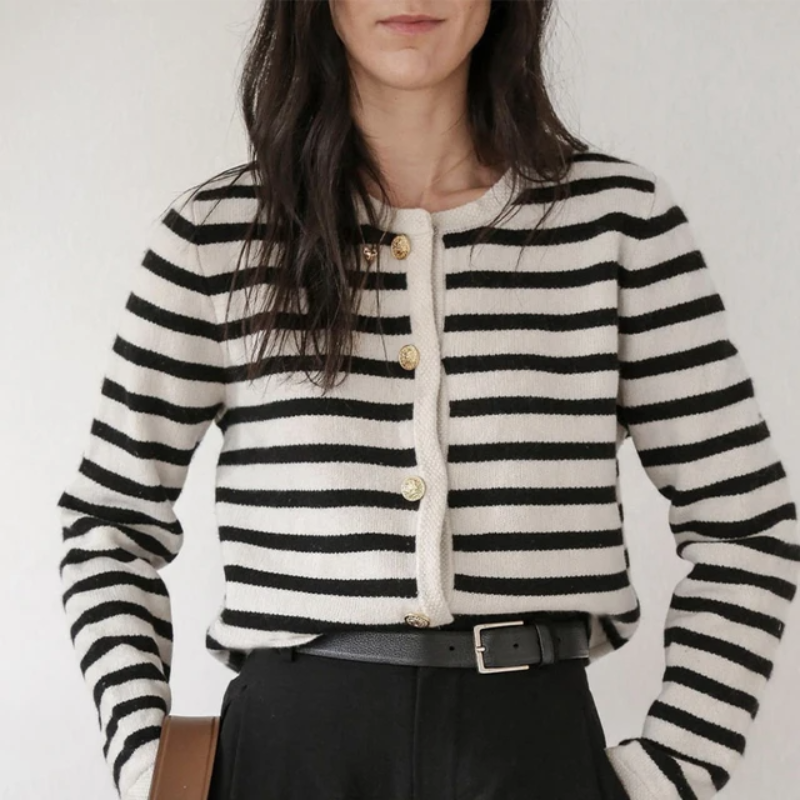 O-Neck Elegance Knit Set