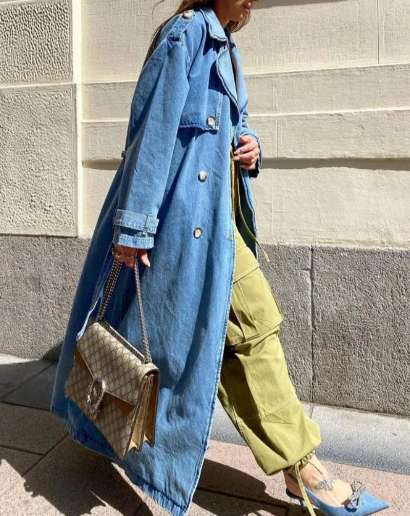Sterlin Denim Trench