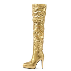 Superstar Glossy High Boots