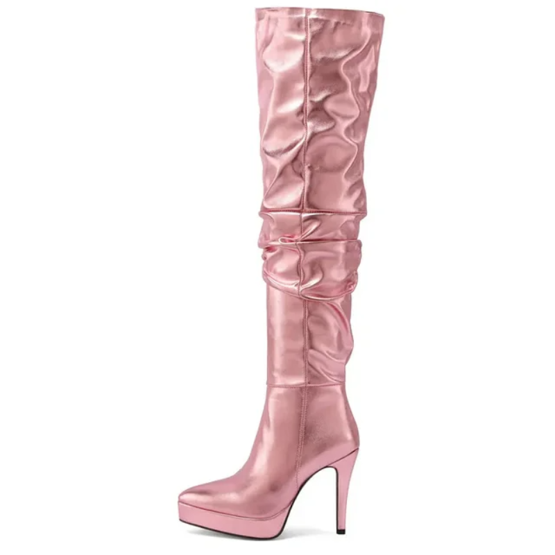 Superstar Glossy High Boots