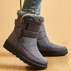 Boots Snow Plush Shoes Woman Platform Women's Boots Flat Keep Warm Shoes Casual Plus Size Boots Botas Mujer