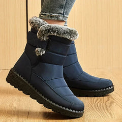 Boots Snow Plush Shoes Woman Platform Women's Boots Flat Keep Warm Shoes Casual Plus Size Boots Botas Mujer