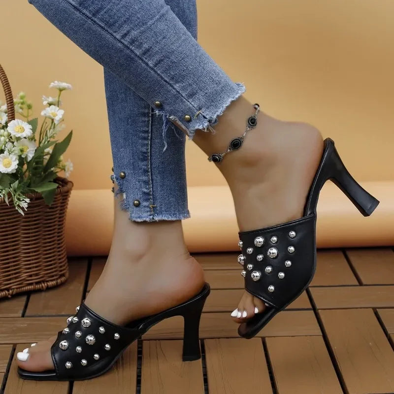 Simple Solid Comfortable Stylish New High Low Heel Pumps
