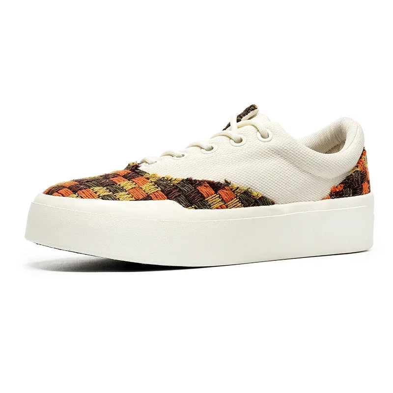 Breathable Lace Up Outdoor Sneakers Skateboard