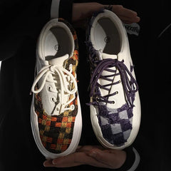 Breathable Lace Up Outdoor Sneakers Skateboard