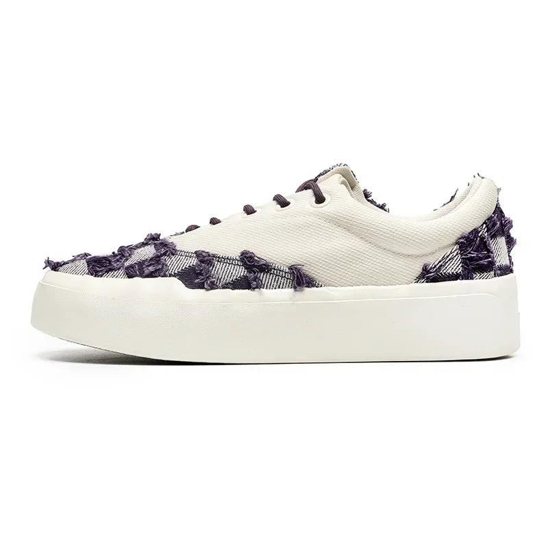 Breathable Lace Up Outdoor Sneakers Skateboard