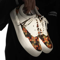 Breathable Lace Up Outdoor Sneakers Skateboard