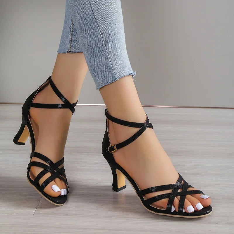 Slip-on Solid Pointed Office Stylish Modern Low Heel Pumps
