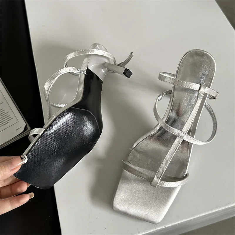 Open Toe Chic Stylish Elegant Casual Low Heel Pumps