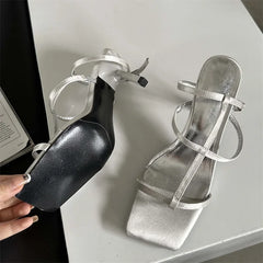 Open Toe Chic Stylish Elegant Casual Low Heel Pumps