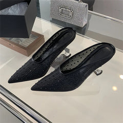 Unique Stylish Comfortable Elegant Low Heel Pumps