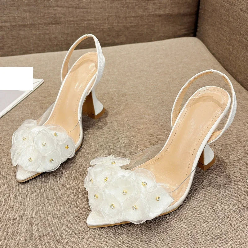 Designer Slingbacks Pointed Toe