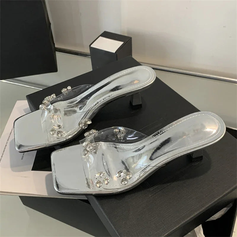 Casual Slide Shoes Low Heel Pumps