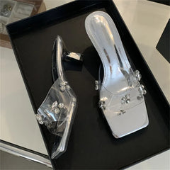 Casual Slide Shoes Low Heel Pumps