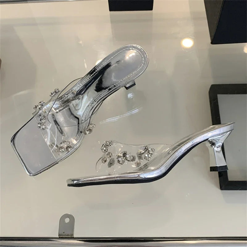 Casual Slide Shoes Low Heel Pumps