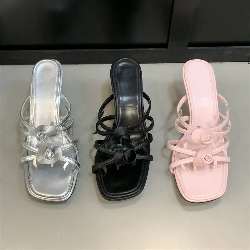 Trendy Elegant Low Heel Pumps