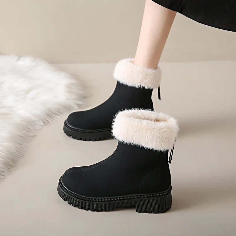 Plush New Versatile Cotton Snow Boot
