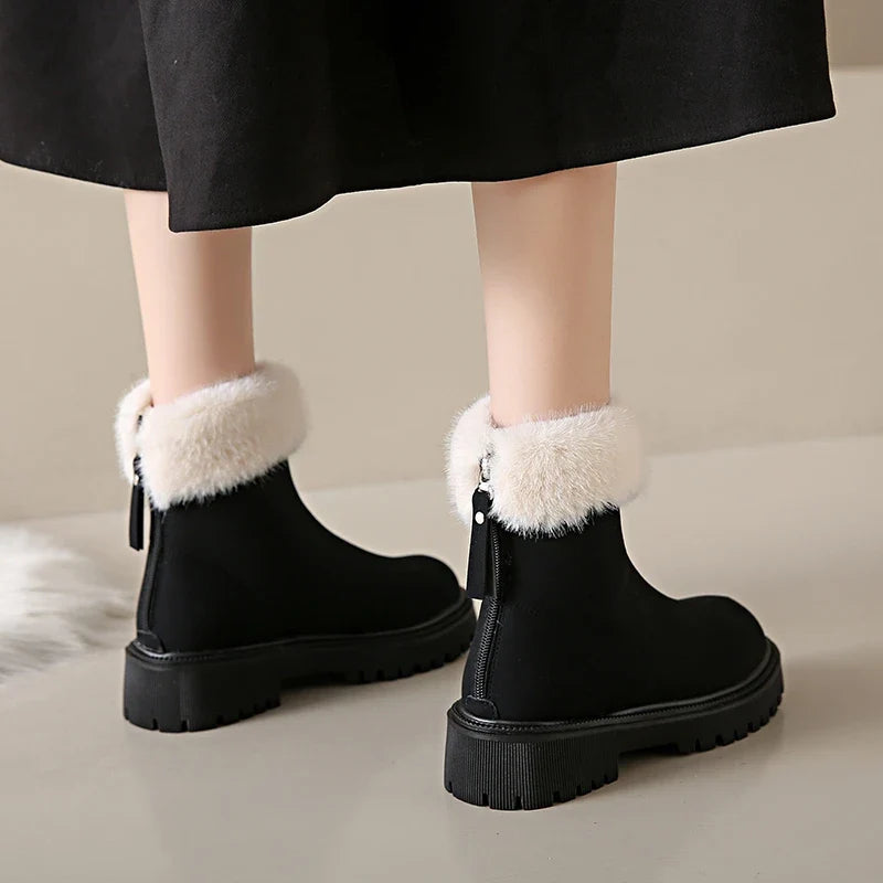 Plush New Versatile Cotton Snow Boot