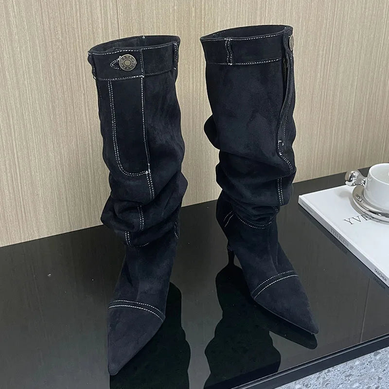 Stylish Elegant Comfortable Modern Unique Chic Knee High Boots