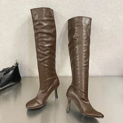 Unique Knee High Boots