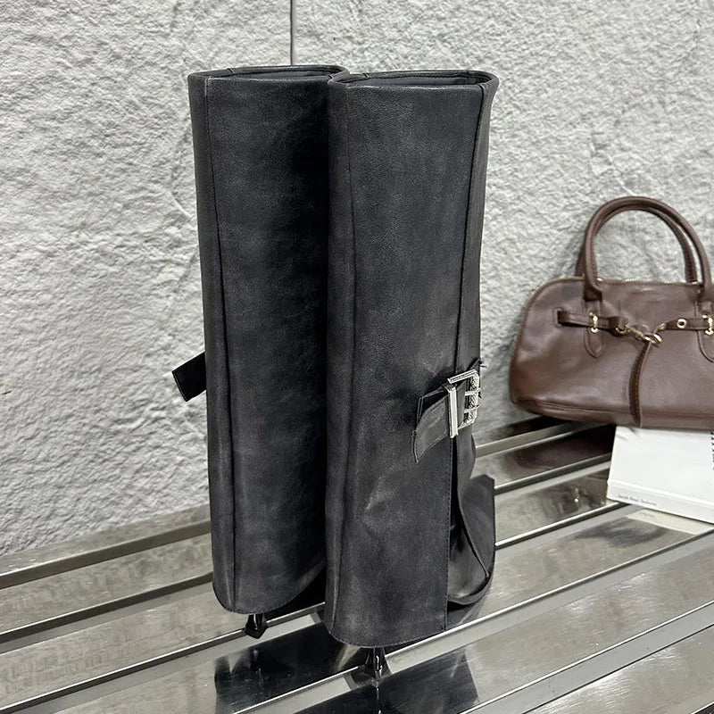 Stylish Elegant Chic Comfortable Pointed Toe Knee High Boots