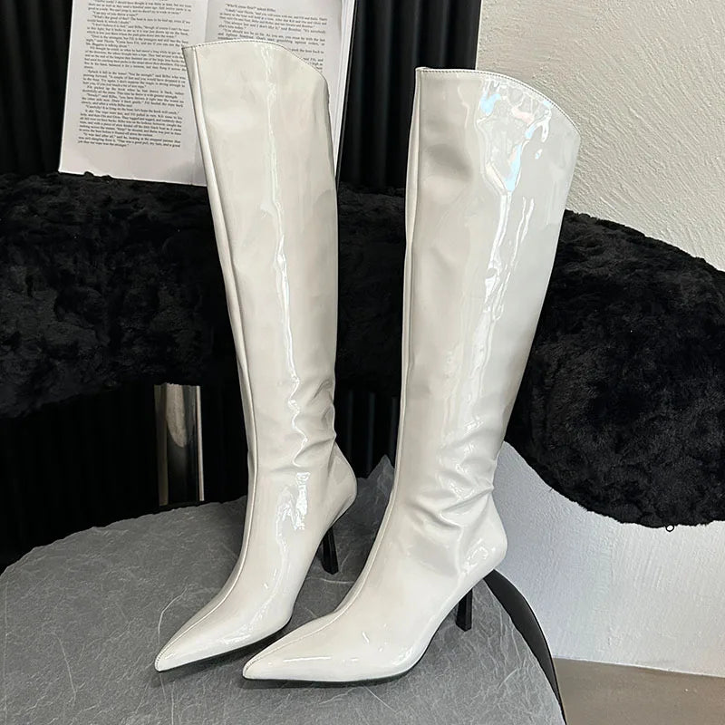 Elegant Stylish Chic Comfortable Modern Trendy Knee High Boots