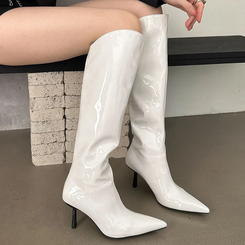 Elegant Stylish Chic Comfortable Modern Trendy Knee High Boots