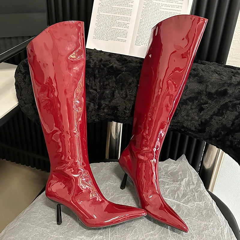 Elegant Stylish Chic Comfortable Modern Trendy Knee High Boots