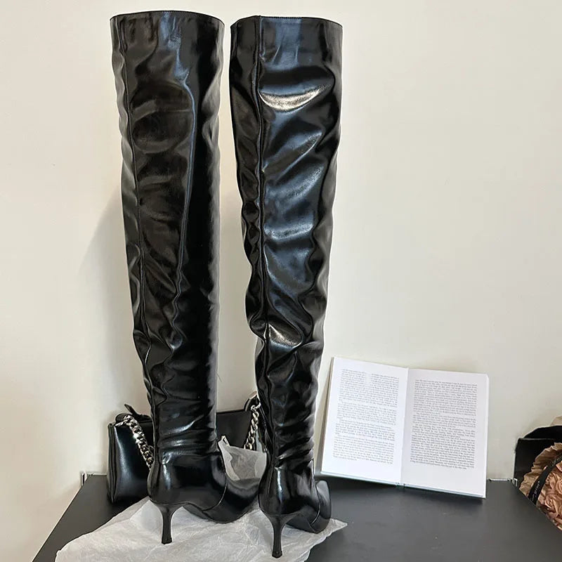 Modern Elegant Chic Comfortable Stylish Durable Knee High Boots