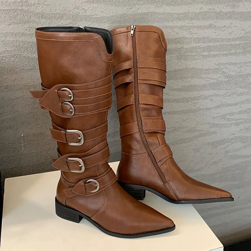 Trendy Stylish Comfortable Chic Unique Elegant Knee High Boots