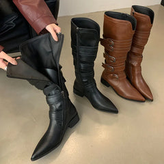 Trendy Stylish Comfortable Chic Unique Elegant Knee High Boots