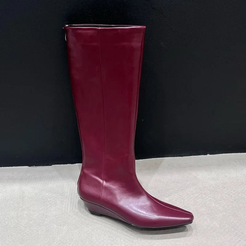 Elegant Comfortable Unique Stylish Chic Versatile Knee High Boots