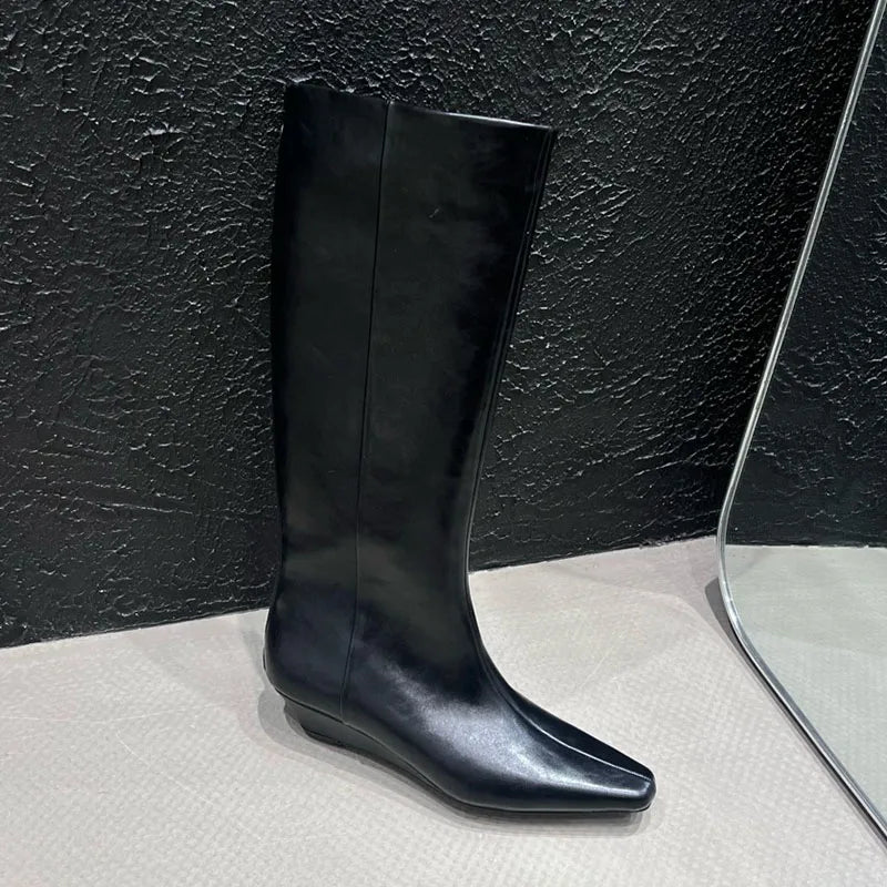 Elegant Comfortable Unique Stylish Chic Versatile Knee High Boots