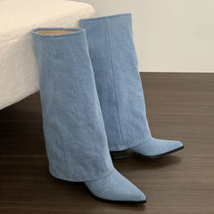Unique Modern Stylish Comfortable Elegant Knee High Boots