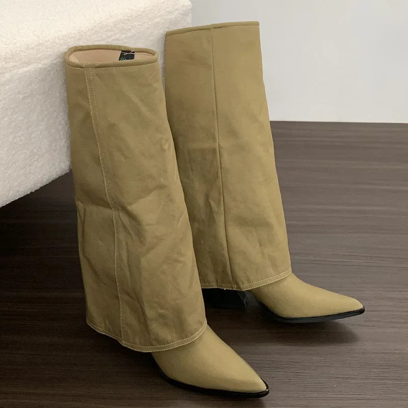 Unique Modern Stylish Comfortable Elegant Knee High Boots